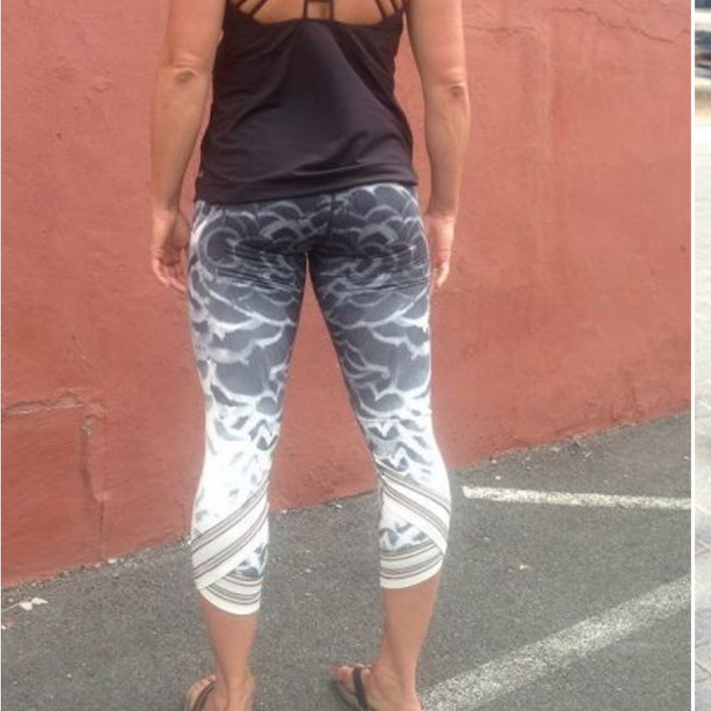 Lululemon High Times Pant *SE Pretty Plume Angel Wing (BB3) Size 8 - Picture 2 of 7